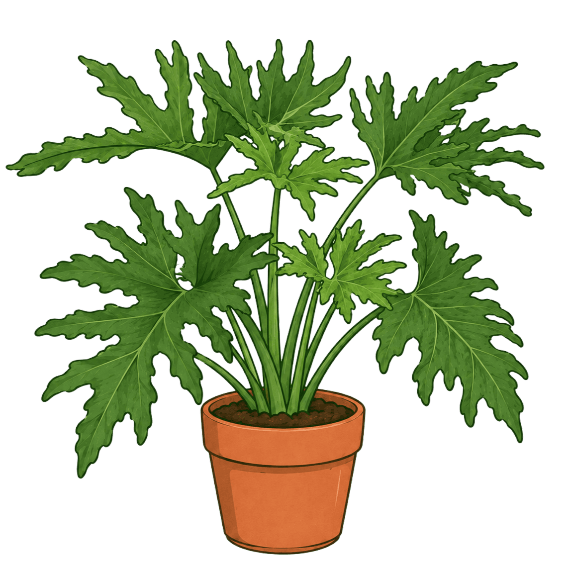 Philodendron bipinnatifidum