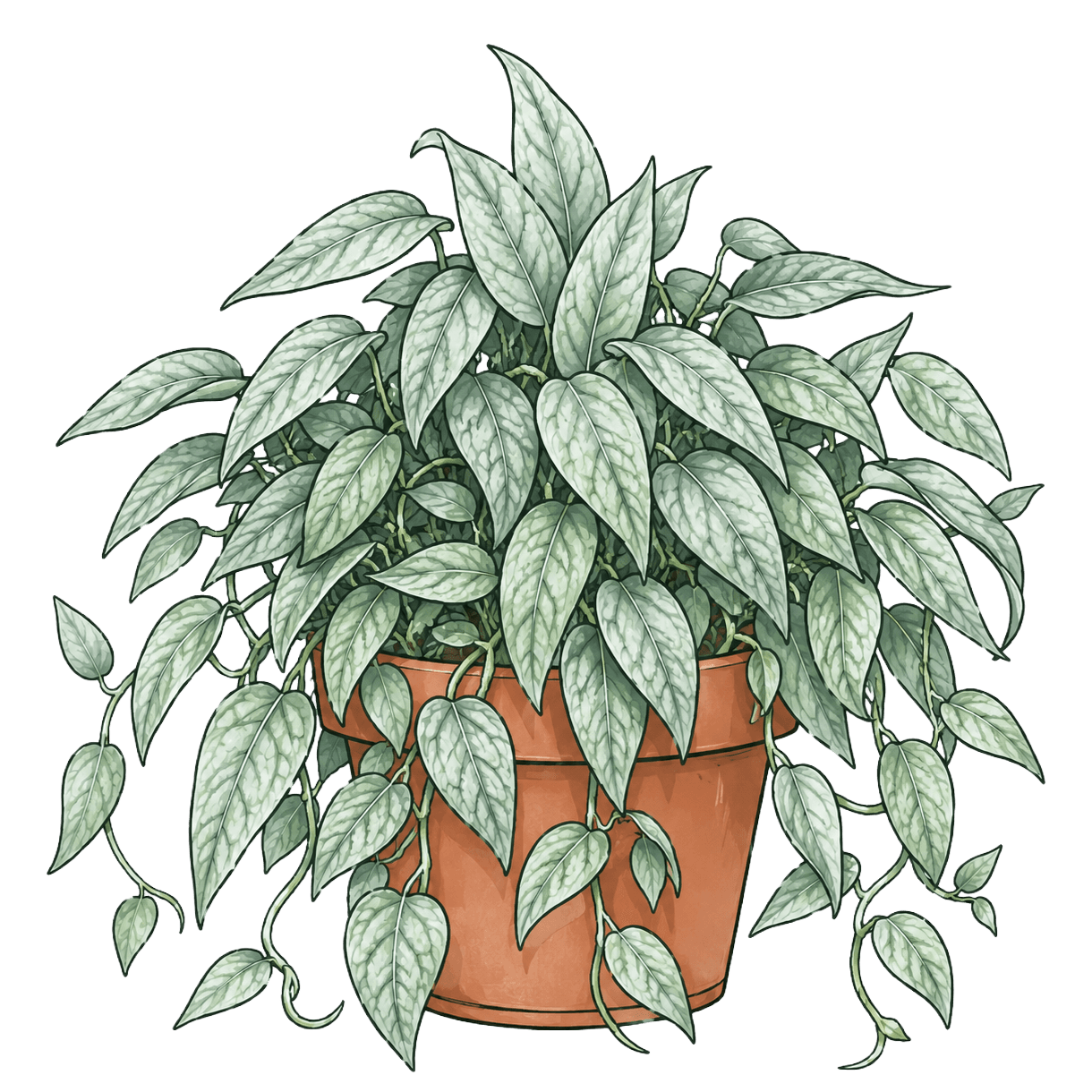 Epipremnum pinnatum 'Cebu Blue'