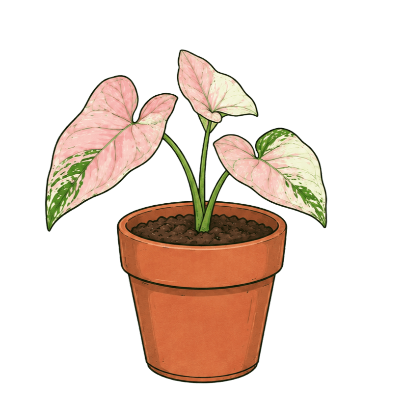 Syngonium podophyllum 'Tricolor'
