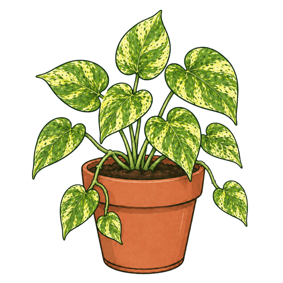 Epipremnum aureum 'Golden'