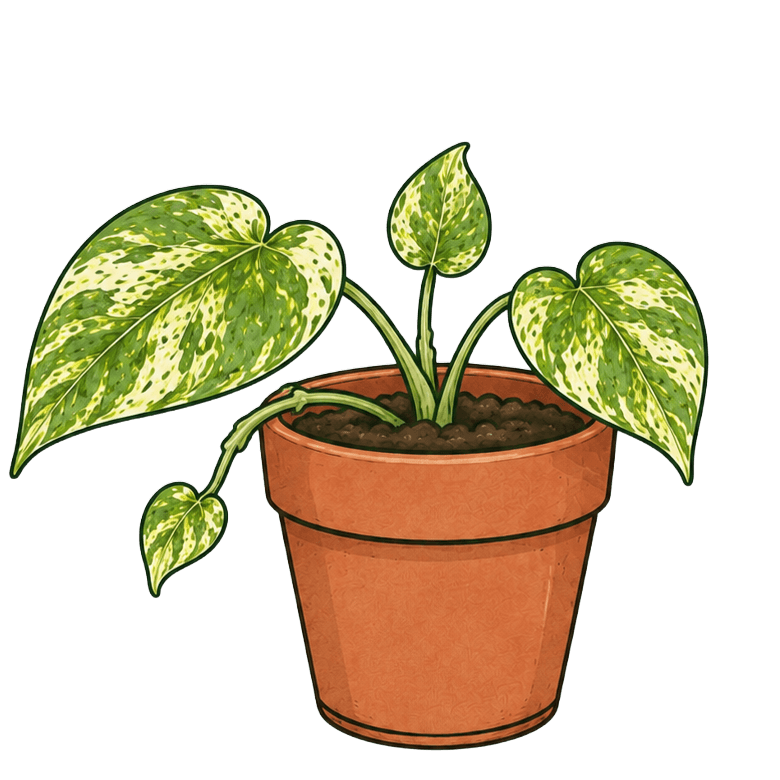 Epipremnum aureum 'Golden'